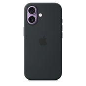 Coque en silicone MagSafe pour iPhone 17 - Noir
