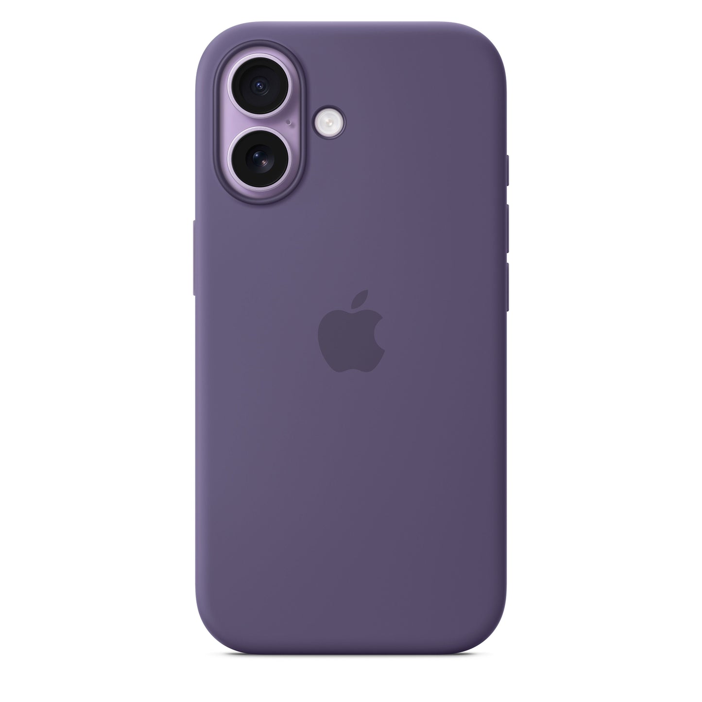 Coque en silicone MagSafe pour iPhone 17 - Brume violette