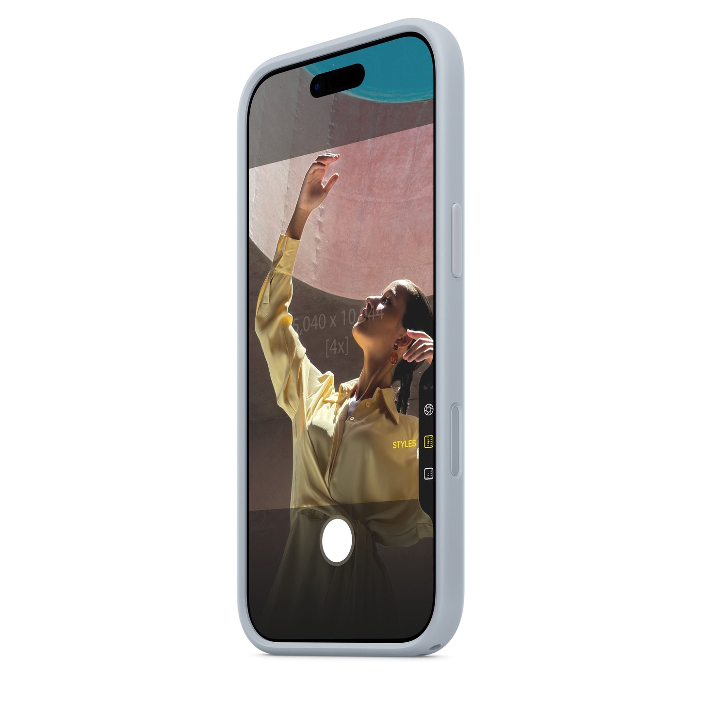 Coque Bumper pour iPhone Air - Bleu clair