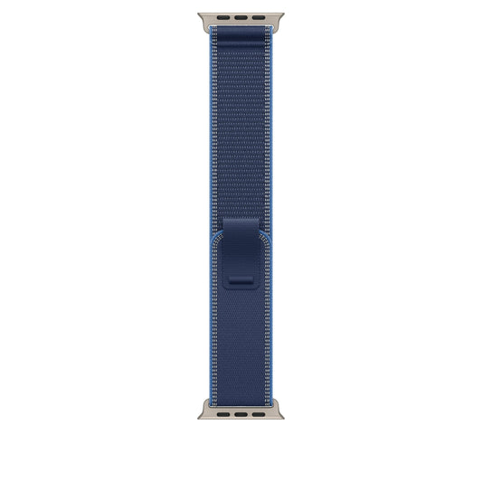 Boucle Trail finition titane naturel - 49 mm - Bleu/bleu vif - M/L