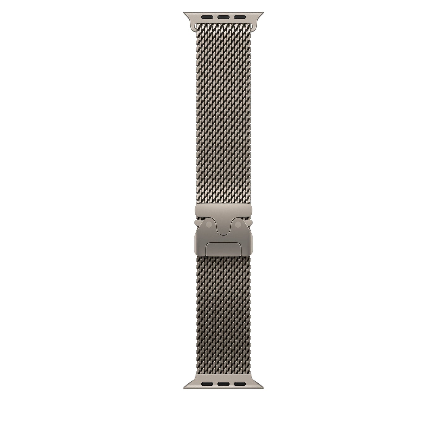 Bracelet Milanais - 49 mm - Titane naturel - Medium