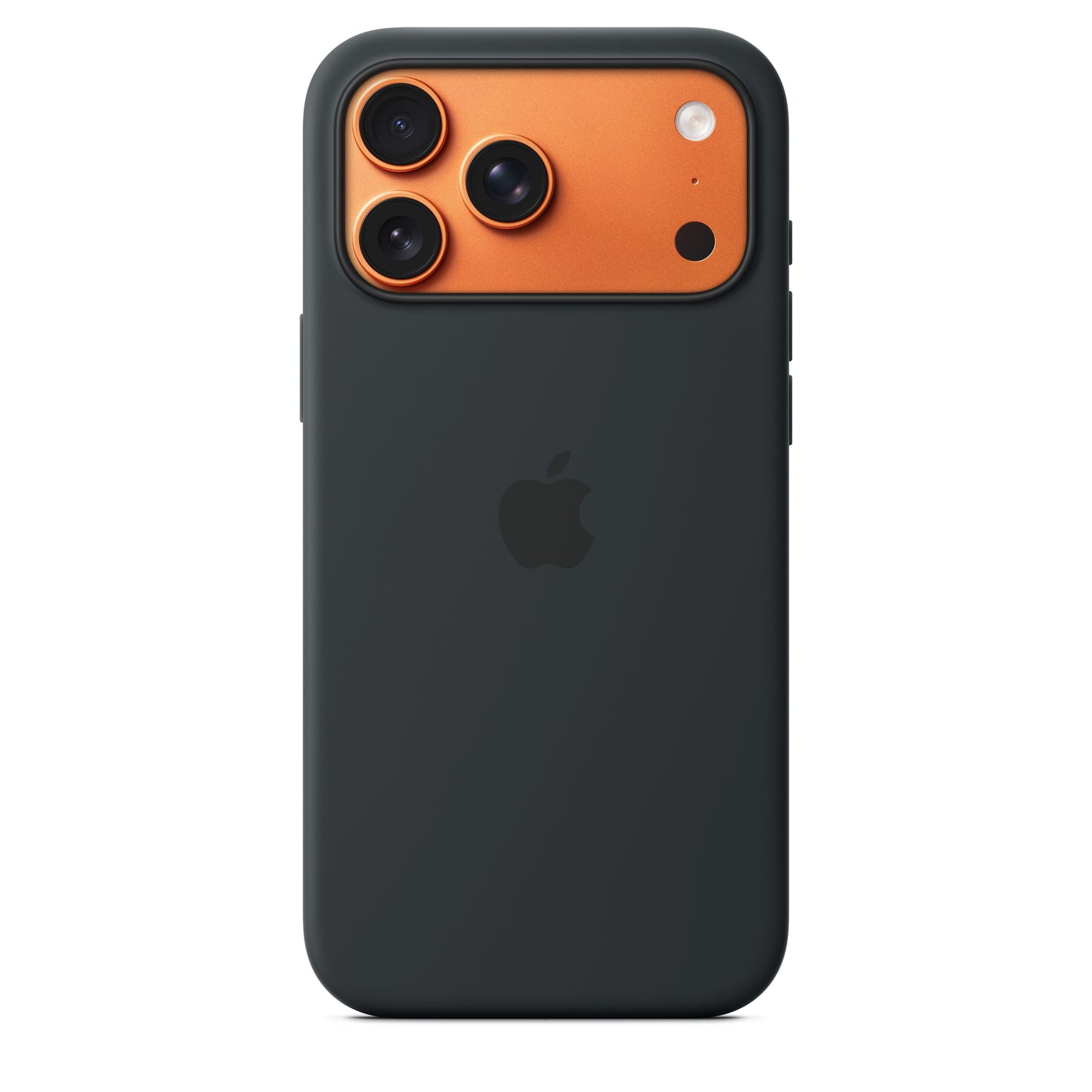 Coque en silicone MagSafe pour iPhone 17 Pro Max - Noir