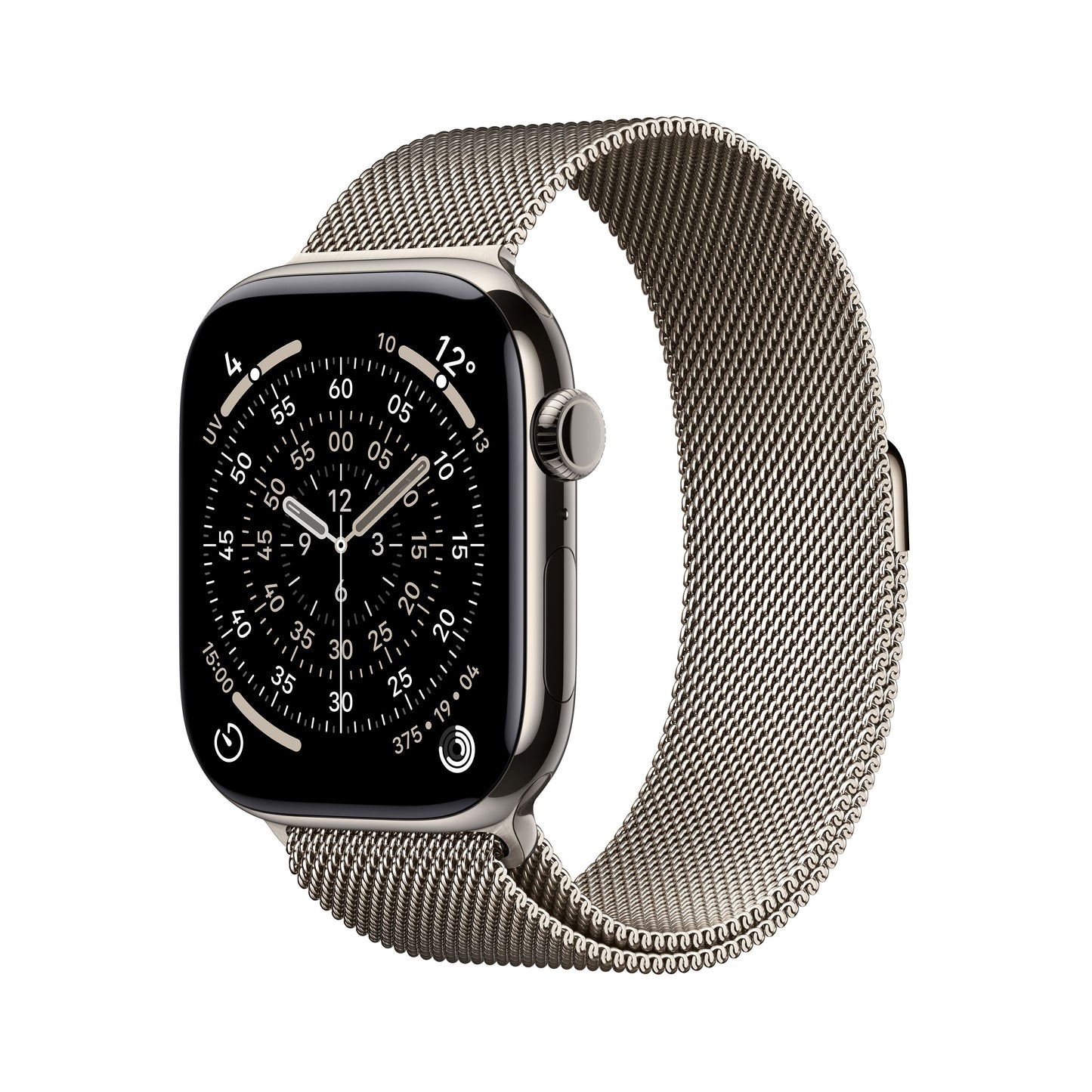 Apple_Watch_Series_11_46mm_LTE_Natural_Titanium_Milanese_Loop_Natural_PDP_Image_Position_1__FRFR