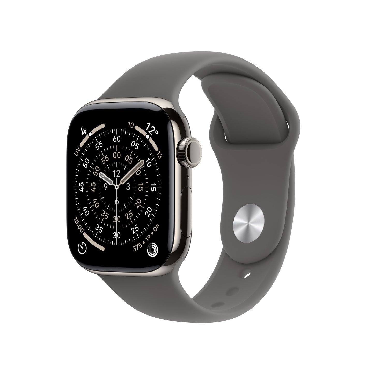 Apple_Watch_Series_11_42mm_5G_LTE_Natural_Titanium_Sport_Band_Stone_Gray_PDP_Image_Position_1__FRFR