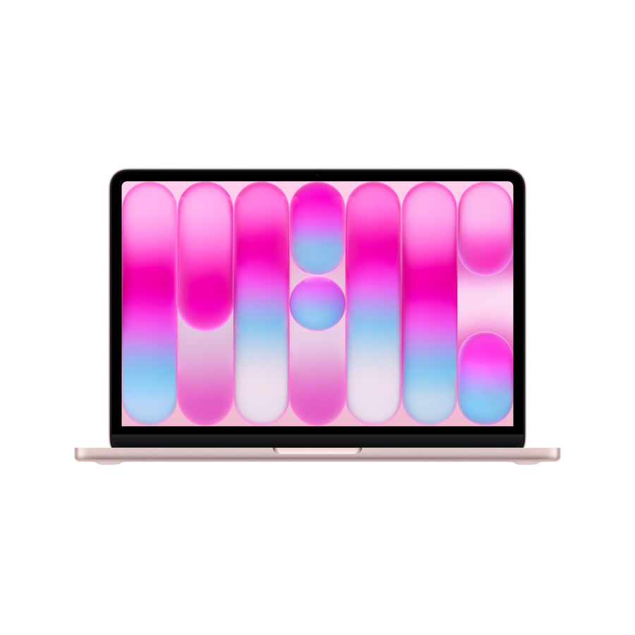 MacBook Neo 13 pouces: Puce Apple A16 Pro avec CPU 6 cœurs et GPU 5 cœurs, Magic Keyboard, 256 Go SSD - Rose poudré