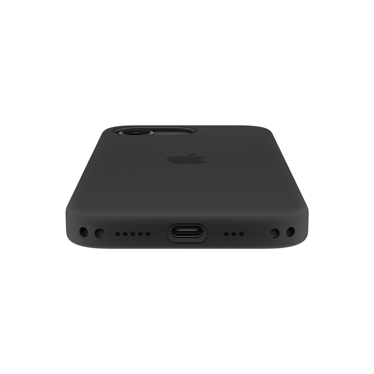 Apple - Coque en silicone MagSafe pour iPhone 17e - Noir