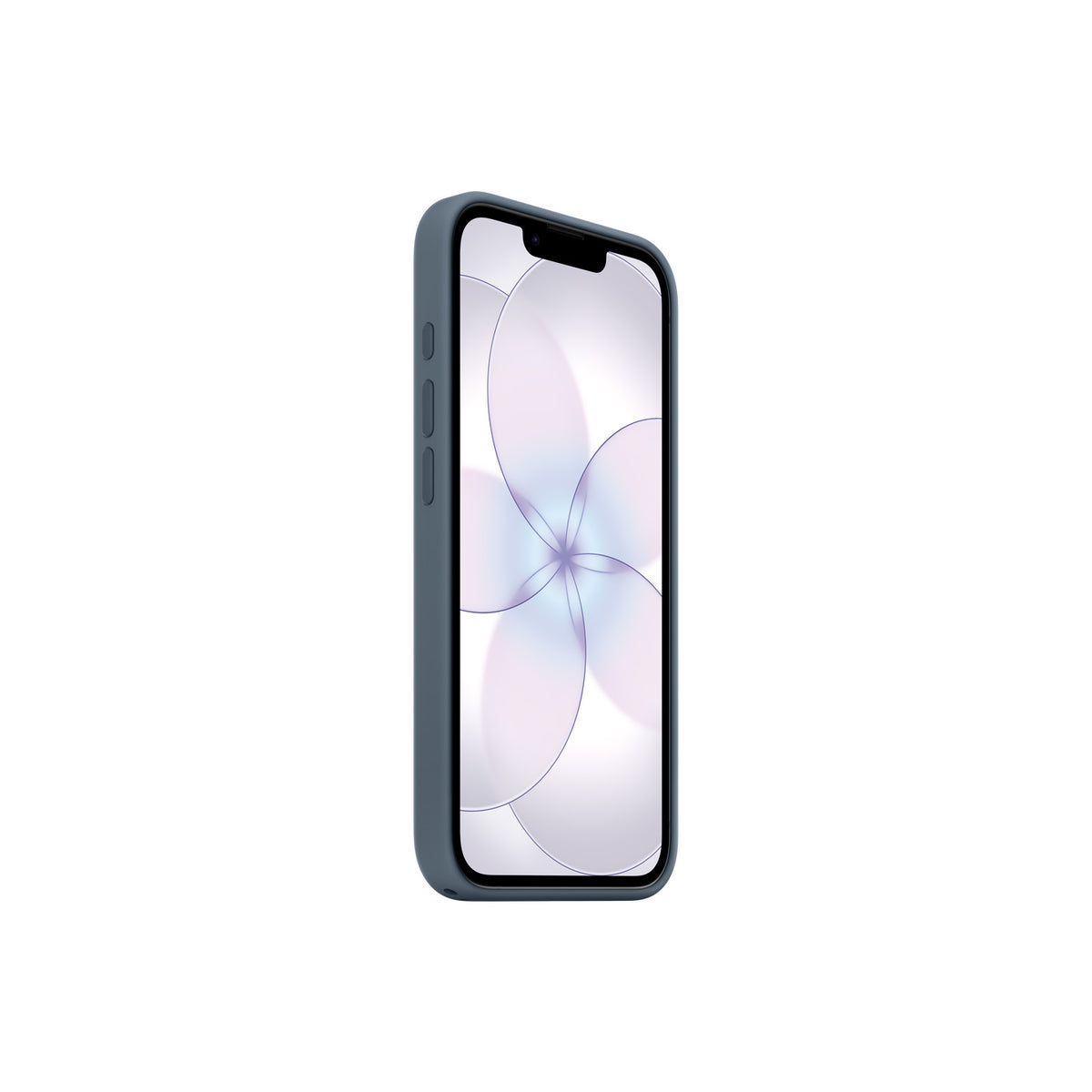 Apple - Coque en silicone MagSafe pour iPhone 17e - Bleu maritime