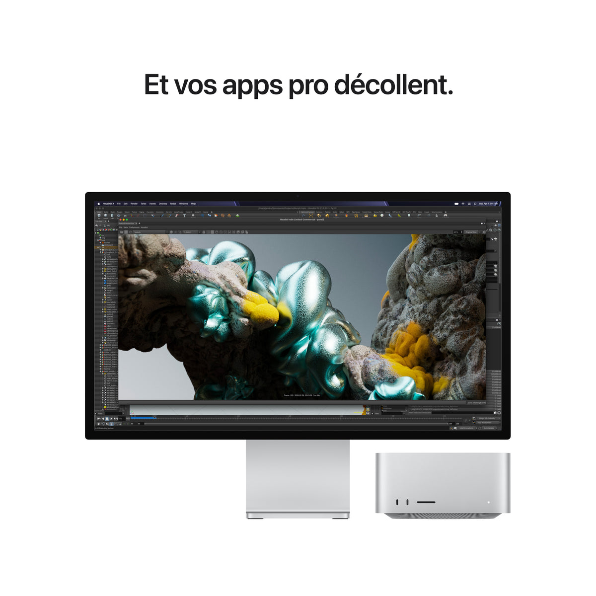Mac Studio - Puce M5 Max [CPU 18 - GPU 32] - 36 Go - 512 Go