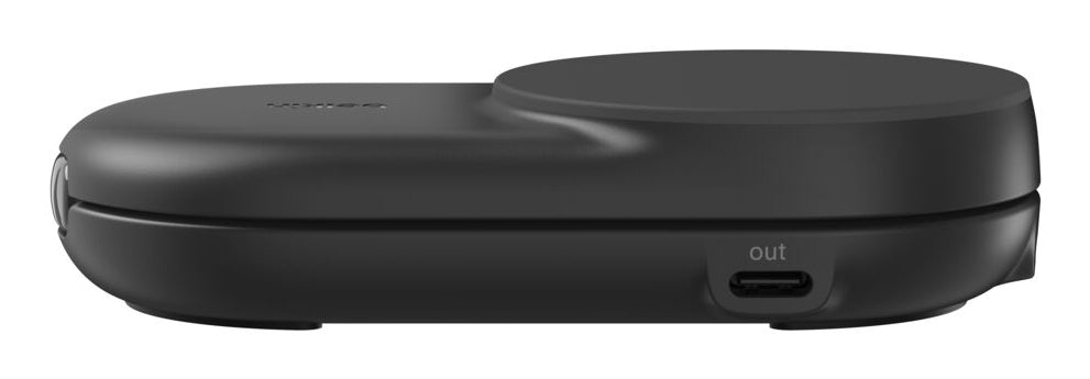 Belkin - Socle de recharge 2-en-1 aimanté et pliable - Qi2 25W - Noir