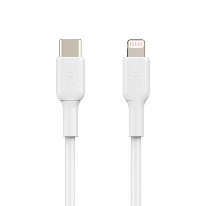 Belkin - Cable USB-C vers Lightning - 1 m - Blanc
