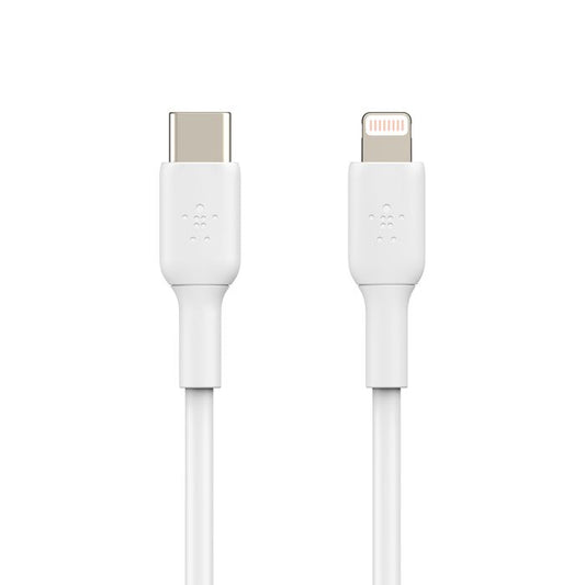Belkin - Cable USB-C vers Lightning - 1 m - Blanc