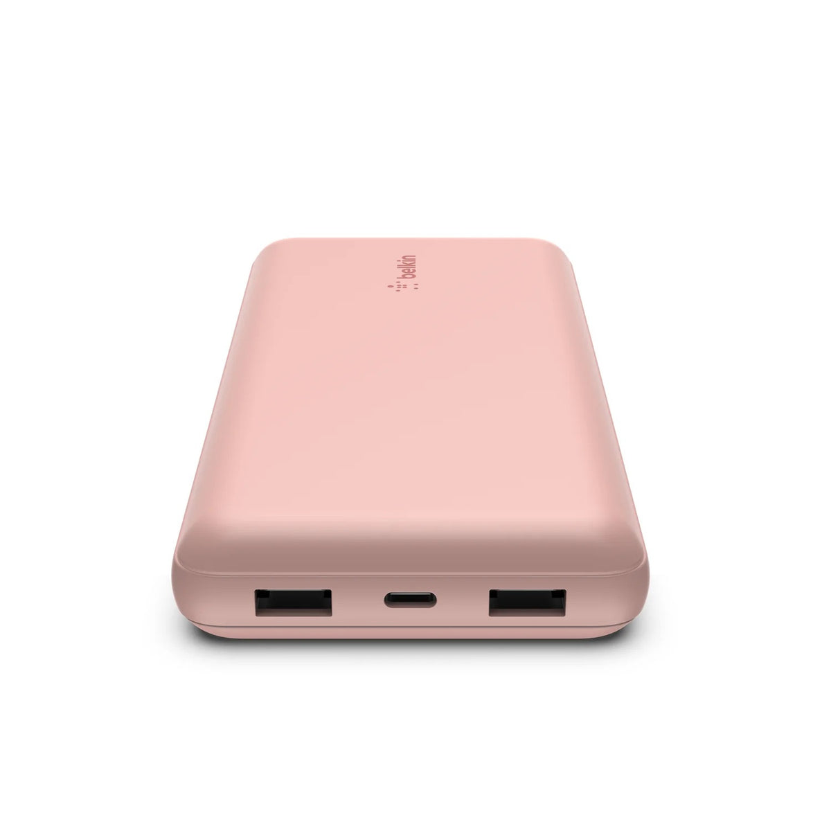 Belkin - PowerBank 20K mAh - 15W - USB-C et 2 USB-A - Rose