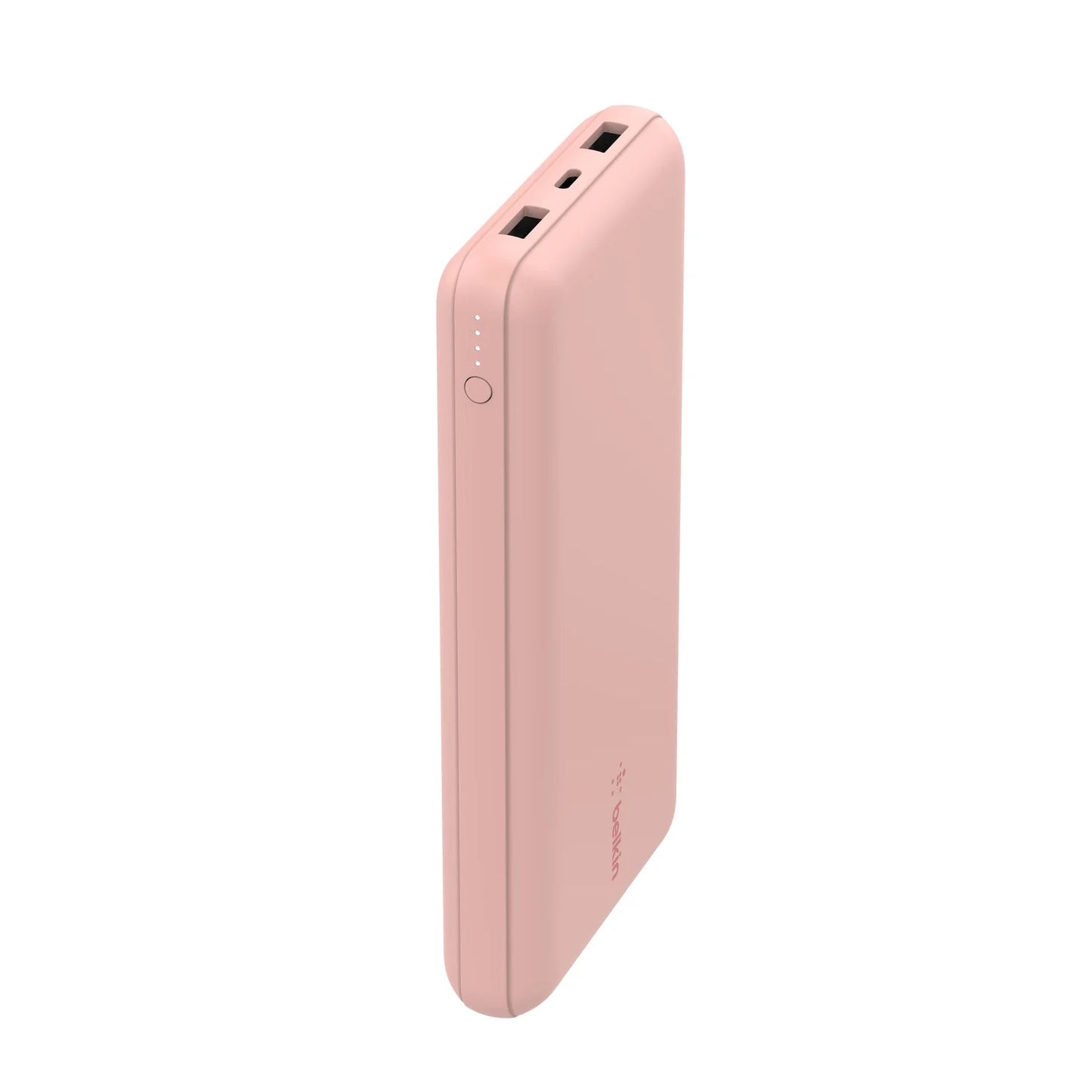 Belkin - PowerBank 20K mAh - 15W - USB-C et 2 USB-A - Rose