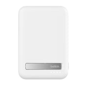 Belkin - Powerbank Magsafe Qi2 8000 mAh avec stand - Blanc