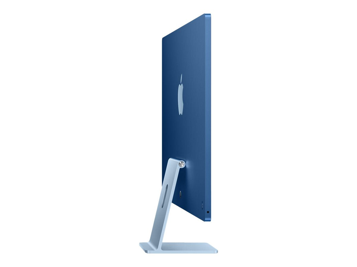 iMac 24" Retina 4,5K - 2021 - Apple M1 [CPU 8c + GPU 8c] - 8 Go - 512 Go - Bleu