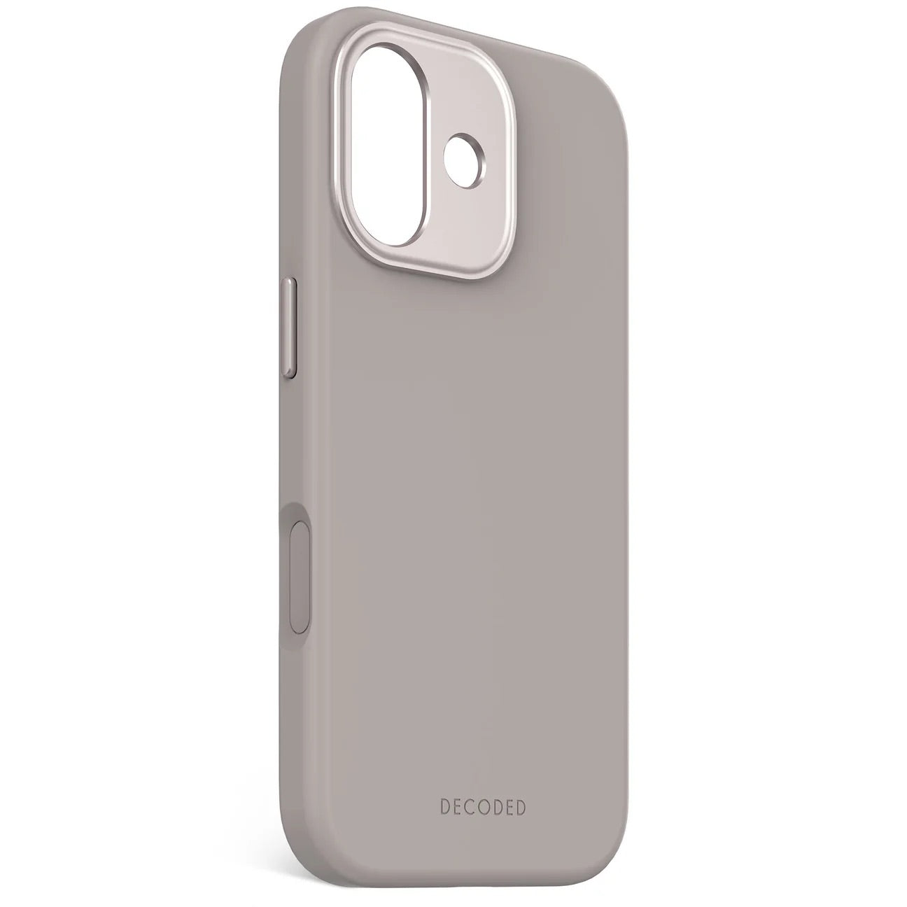 Decoded - Coque Silicone pour iPhone 17 - Beige