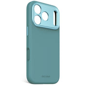 Decoded - Coque Silicone pour iPhone 17 Pro - Bleu retro