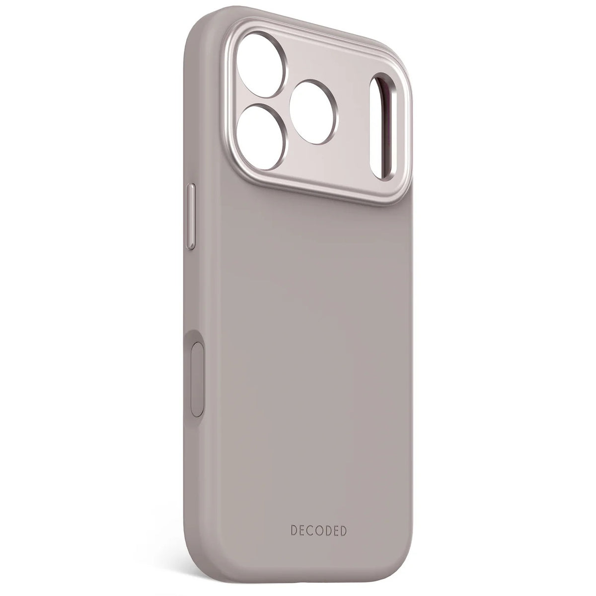 Decoded - Coque Silicone pour iPhone 17 Pro - Rose