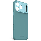 Decoded - Coque Silicone pour iPhone 17 Pro Max - Bleu retro