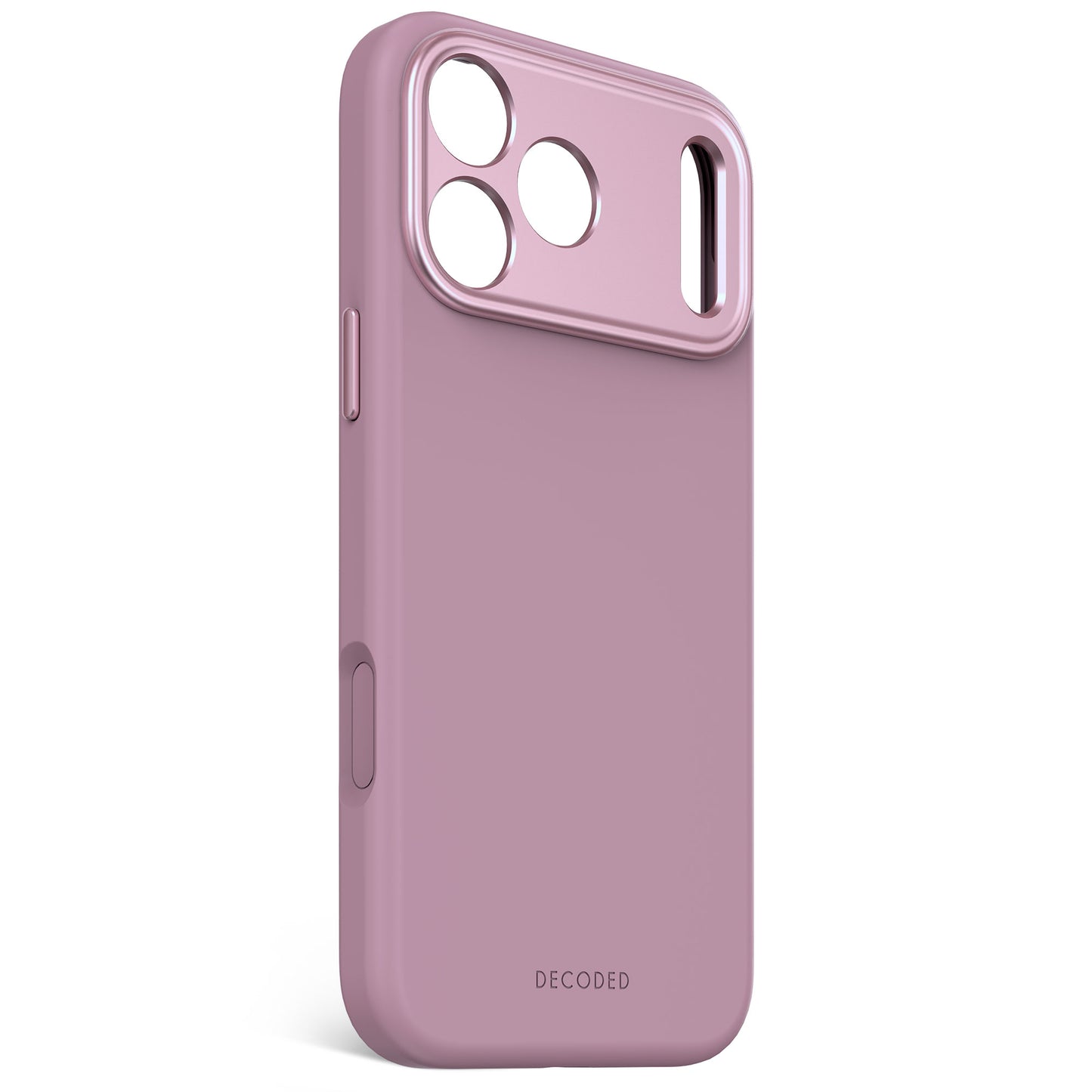 Decoded - Coque Silicone pour iPhone 17 Pro Max - Rose