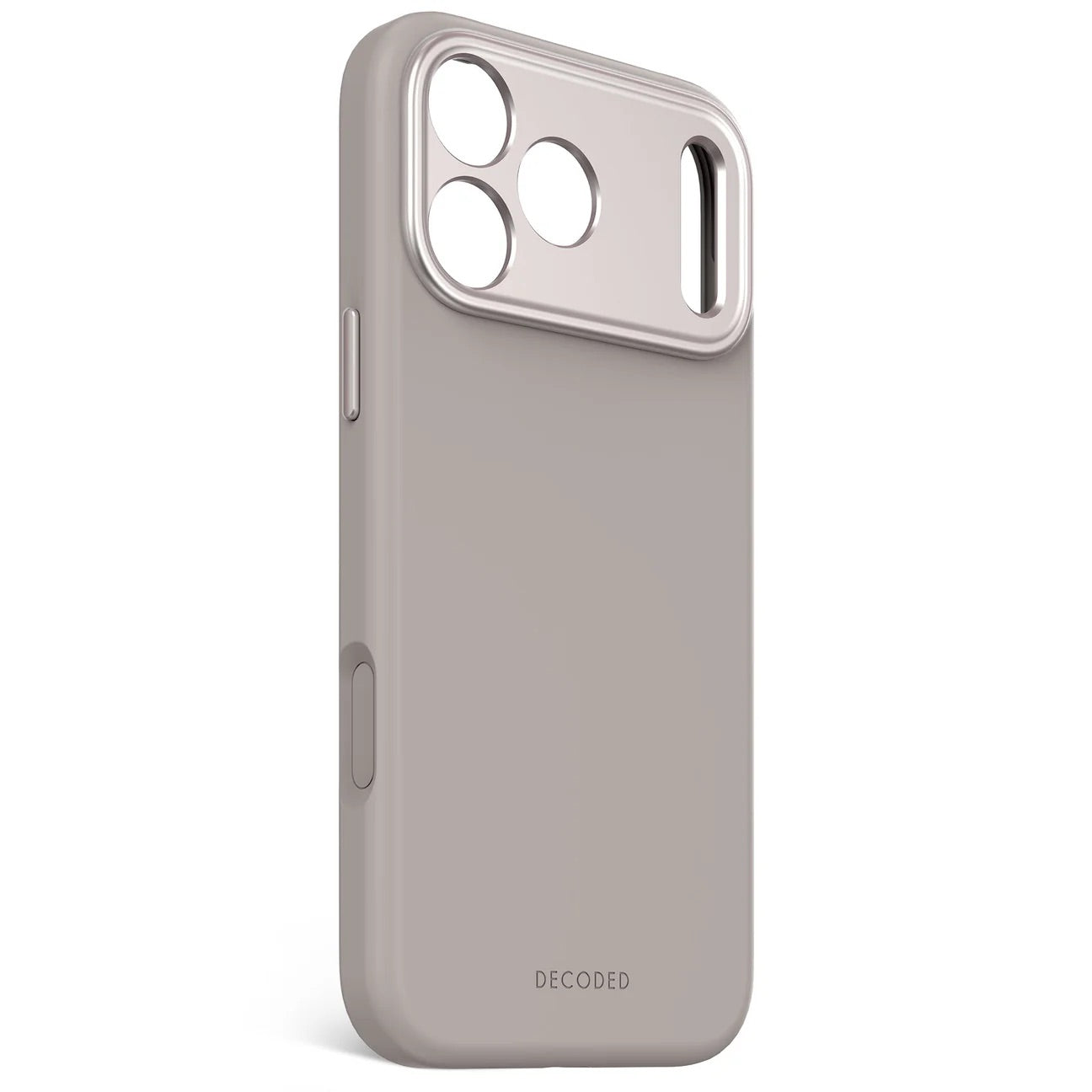 Decoded - Coque Silicone pour iPhone 17 Pro Max - Beige