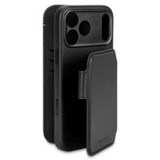 Decoded - Folio détachable en cuir pour iPhone 17 Pro Max - Noir