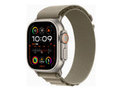 Apple Watch Ultra 2 - GPS+Cell - 49 mm - Boîtier titane - Boucle Alpine olive - S