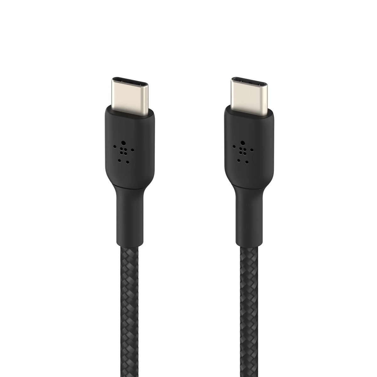 Belkin - Câble tressé USB-C vers USB-C (60W) - 2 m - Noir