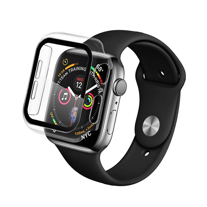 Qdos - Protection pour Apple Watch 44 mm (6/SE/5/4 Series) - Transparent