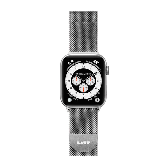 Laut - Bracelet milanais Steel Loop - 42 à 49 mm - Argent