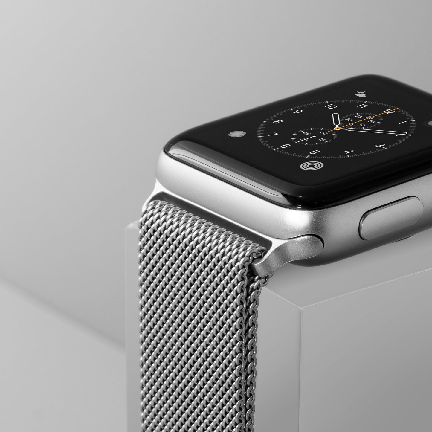 Laut - Bracelet milanais Steel Loop - 42 à 49 mm - Argent