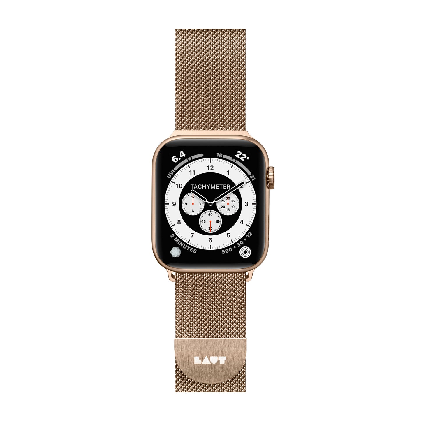 Laut - Bracelet milanais Steel Loop - 38 à 42 mm - Or