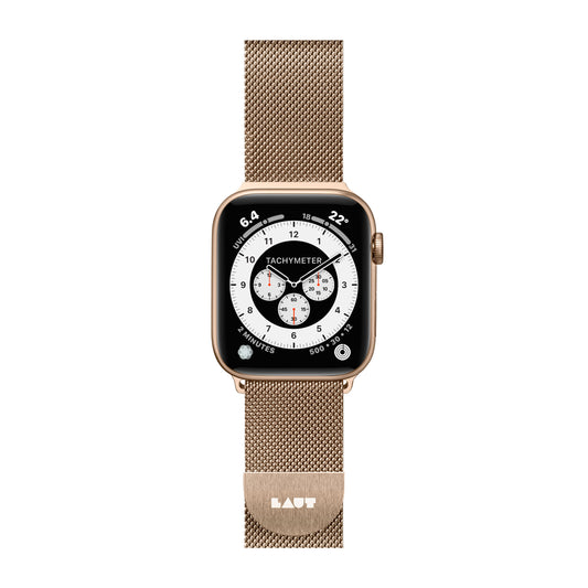 Laut - Bracelet milanais Steel Loop - 38 à 42 mm - Or