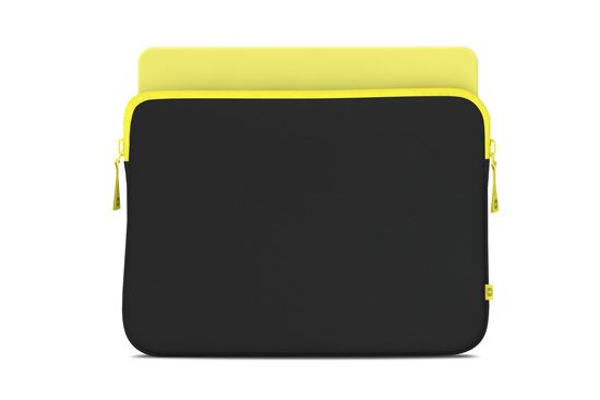 MW - Housse MacBook Neo 13" - Noir/Jaune