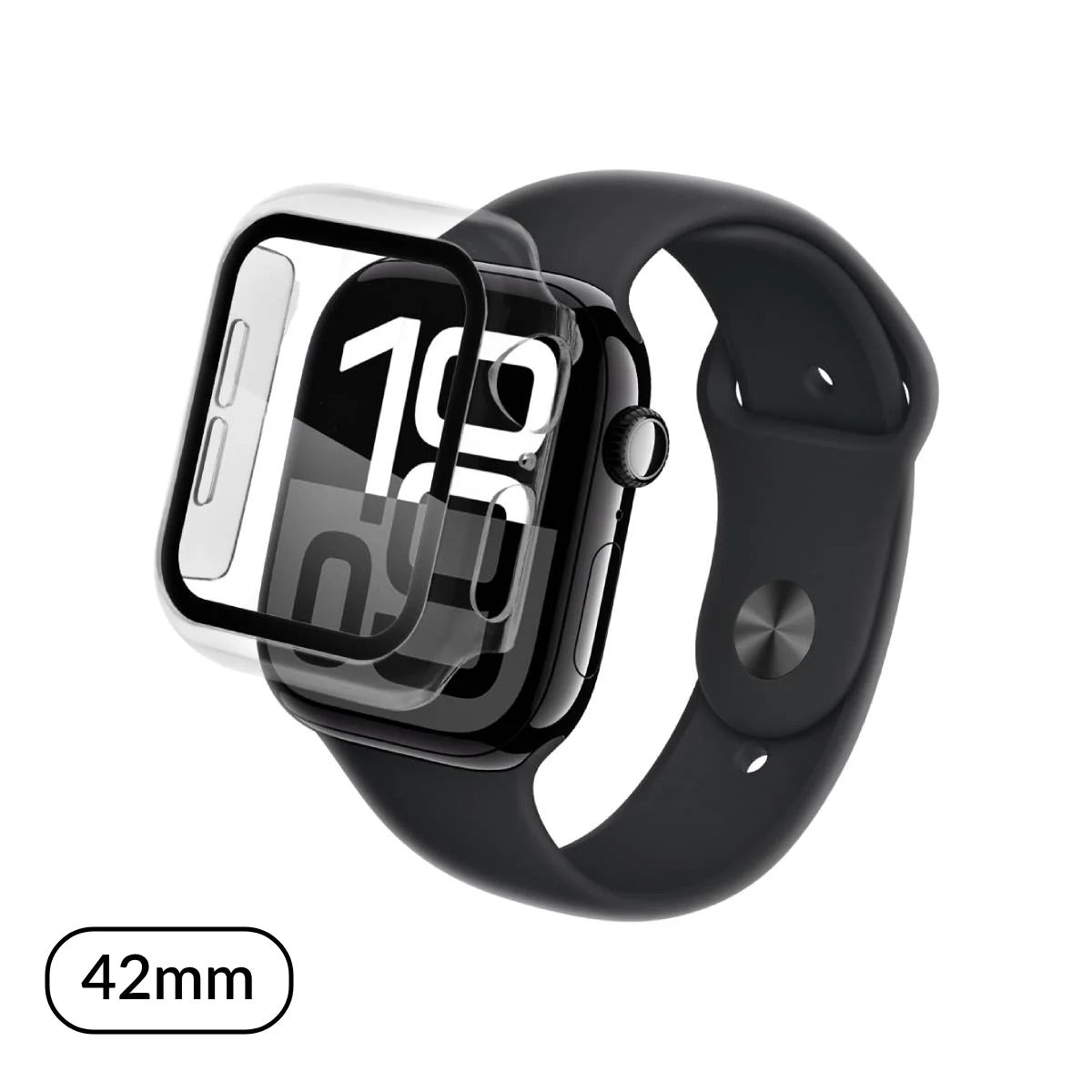 Qdos - Protection pour Apple Watch 42 mm - Transparent
