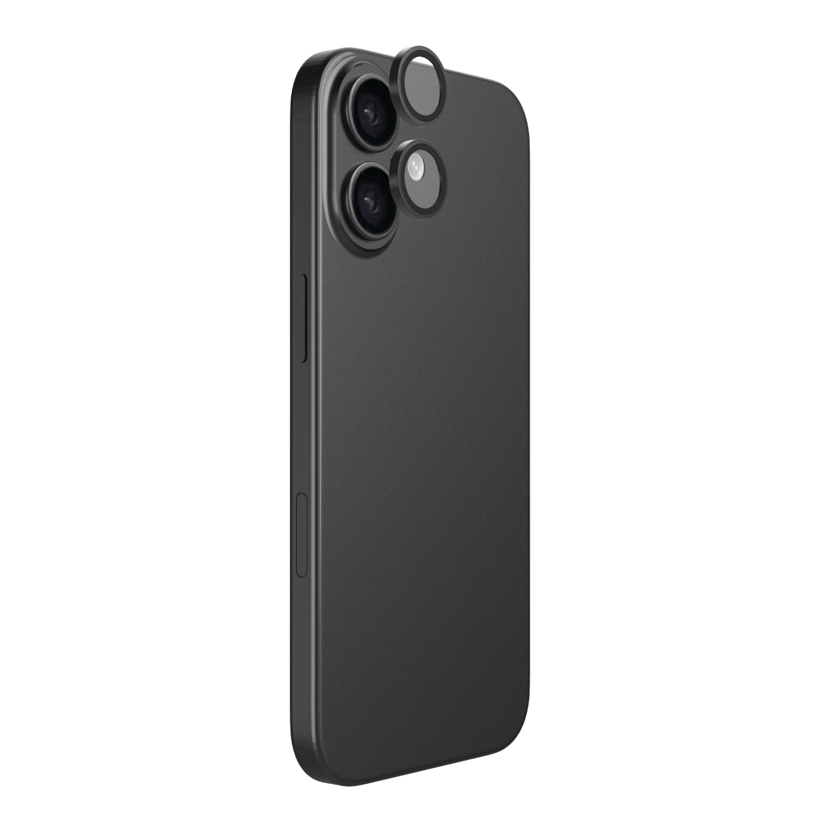 Qdos - Protection d'objectifs OptiRing - iPhone 17, 16 et 16 Plus - Noir